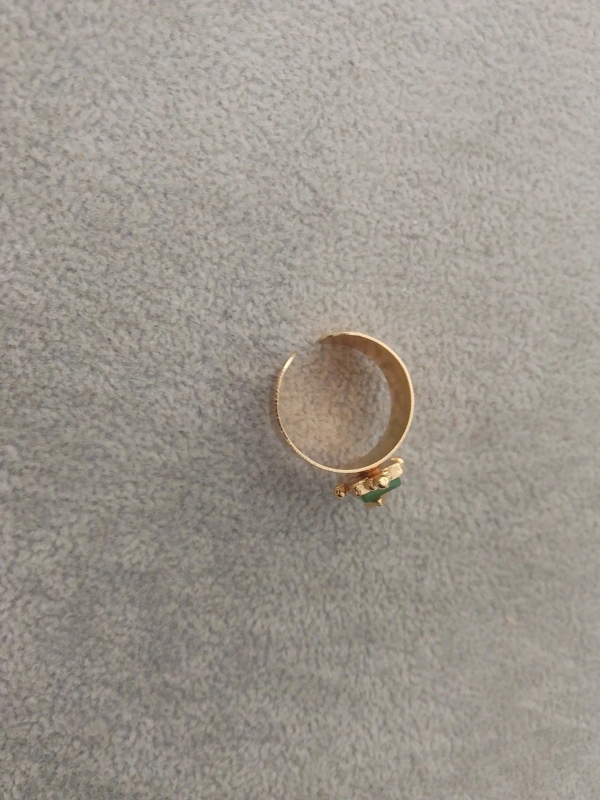 Anillo dorado y aguamarina – photo 3